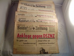 Deutsche Wochen-Zeitung 1962 Konvolut 45 Hefte