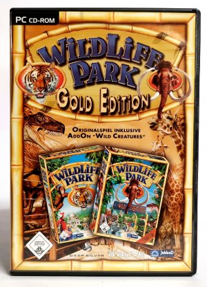 Wildlife Park Gold Edition (Originalspiel inkl. AddOn "Wild Creatures") 2004 B-Alive GmbH JoWooD