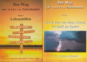 neues Buch – Hans-Dieter Sonntag – Der Weg zur wahren Zufriedenheit - Teile 1-4 - 4 x BUCH SET