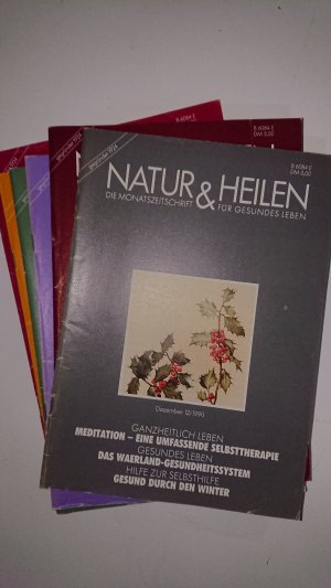 Natur & Heilen. Die Monatszeitschrift für gesundes Leben. KONVOLUT. 1988-1994