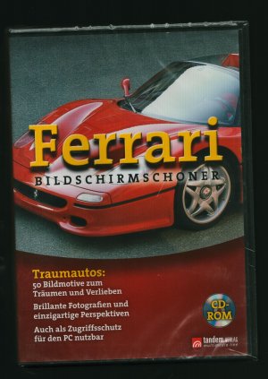 Ferrari Bildschirmschoner (original verpackt )50 Bildmotive zum Träumen und Verlieben