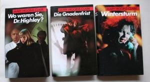 Wo waren sie Dr. Highley?; Die Gnadenfrist; Wintersturm; 3 Bücher