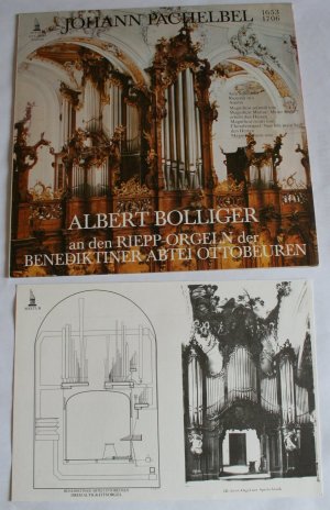 gebrauchter Tonträger – Albert Bolliger an der Riepp-Orgel der Benediktiner Abtei Ottobeuren – Johann Pachelbel