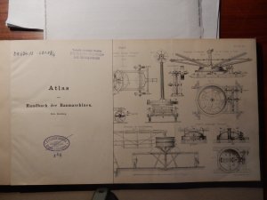 Atlas zum Handbuch der Baumaschinen In 3 Teilen und Anhang "Elektrotechnik"