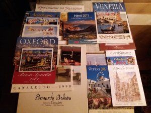 21 Kalender Europa Europäische Metropolen London Irland Elsass Venedig etc.