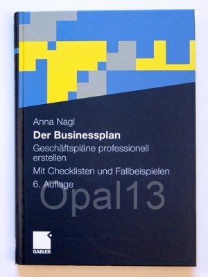 gebrauchtes Buch – Anna Nagl – Der Businessplan - Geschäftspläne professionell erstellen. Mit Checklisten und Fallbeispielen