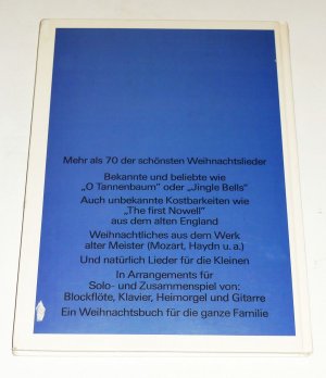 gebrauchtes Buch – Rudolf, Martin; Reiter – Das grosse Weihnachtsbuch für Flöte, Gitarre, Heimorgel oder Klavier VOGGENREITER / gebundene Ausgabe