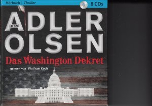 gebrauchtes Hörbuch – Jussi Adler Olsen – Das Washington Dekret   # 8 CD´s #