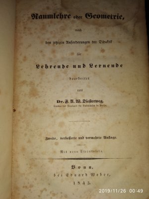 Raumlehre, oder Geometrie, nach den jetzigen Anforderungen der Didaktik fuer Lehrende und Lernende