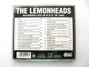 gebrauchter Tonträger – The Lemonheads – Live USA