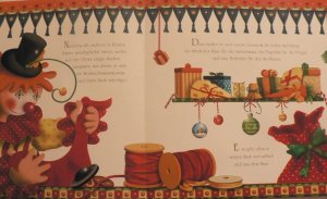 gebrauchtes Buch – Susanna Roncho (Illustr – Die Nacht vor Weihnachten. Eine Geschichte aus der Spielzeugkiste (Fühlbuch)