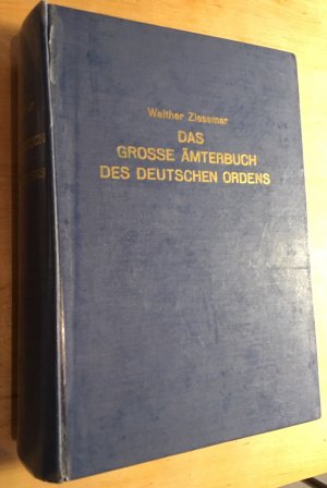 antiquarisches Buch – Walther Ziesemer – Das grosse Ämterbuch des Deutschen Ordens