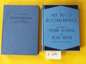 antiquarisches Buch – Hans Loubier + Pierre Legrain/ Rose Adler – 2 Bücher : Der Bucheinband ( von seinen Anfängen bis zum Ende des 18. Jahrhunderts ) + Art Deco  Bookbinding ( mit herrlichen Bucheinbänden, Bilder )