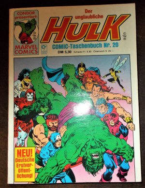 gebrauchtes Buch – Der unglaubliche Hulk Comic-Taschenbuch Nr. 20