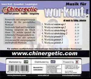 gebrauchter Tonträger – Edding Johnatan – Chinergetic Musik Für Workout Vol. 1