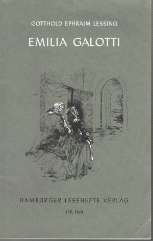 gebrauchtes Buch – Lessing, Gotthold E – Emilia Galotti - Ein Trauerspiel in fünf Aufzügen