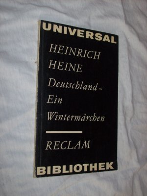 antiquarisches Buch – Heinrich Heine – Deutschland-Ein Wintermärchen