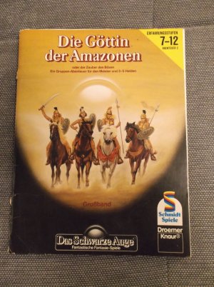 gebrauchtes Spiel – Das Schwarze Auge - Die Göttin der Amazonen Erfahrungsstufen 7 - 12, 3 - 5 Helden