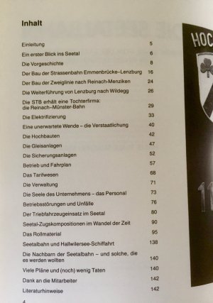 gebrauchtes Buch – Hans Waldburger - Martin Senn – DIE SEETALBAHN - Hundert Jahre von der Lake Valley Railway zur einzigartigen SBB-Nebenlinie