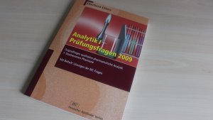 gebrauchtes Buch – Eberhard Ehlers – Analytik I - Prüfungsfragen  2009 - Originalfragen qualitative pharmazeutische Analytik - 1. Staatsexamen Pharmazie