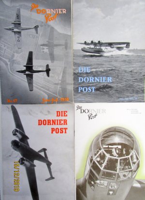 Die Dornier-Post, Jahrgang 1938. 4 Doppelhefte Nr. 14, 15, 17,19