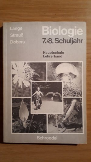 Biologie 7./8. Schuljahr Hauptschule Lehrerband