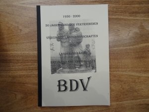 gebrauchtes Buch – Horst Schwanz, Günter Obst – 50 Jahre Bund der Vertriebenen Kreisverband Zweibrücken 1950 - 2000 Vereinigte Landsmannschaften und Landesverbände