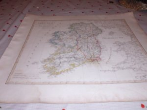 Irland, Ireland, Stahlstich 1824