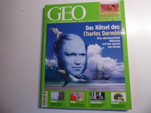 GEO Das Neue Bild der Erde Heft 11 / November 2008. Das Rätsel des Charles Darwin. Softcover