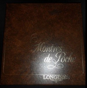 Montres de Poche The Longines Style Taschenuhren Anhängeuhren Katalog/Mappe