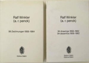 Ralf Winkler 99 Zeichnungen 1956 - 1964. 94 drawings /desenhos 1956-1962. 2 Bände. Einleitung Jürgen Schweinebraden und Freiherr von Wichmann-Eichhorn