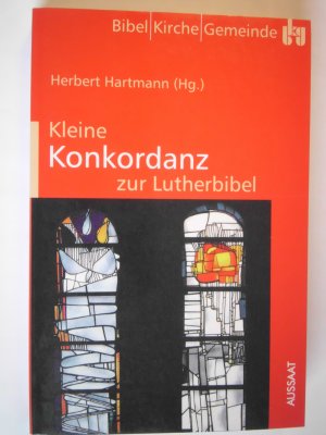 gebrauchtes Buch – Herbert Hartmann – Kleine Konkordanz zur Lutherbibel