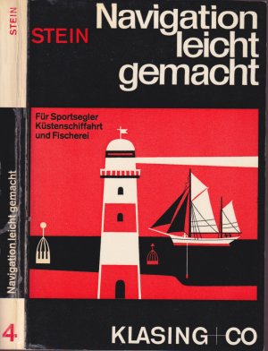 Walter Stein *** NAVIGATION LEICHT GEMACHT *** Einführung in Küstennavigation *** Sportfischer***Küstenschifffahrt**Fischerei** TB 1974