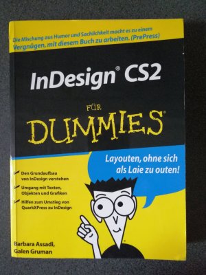 gebrauchtes Buch – Assadi, Barbara; Gruman – InDesign CS2 für Dummies