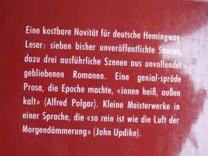 gebrauchtes Buch – Ernest Hemingway – Neues vom Festland