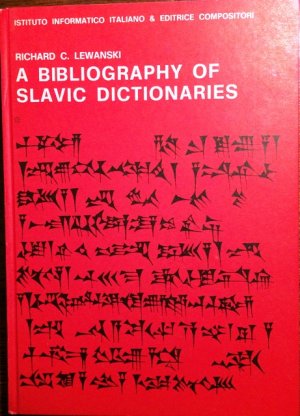 A Bibliography of Slavic Dictionaries, vol. I-IV