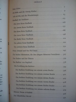 antiquarisches Buch – Die schönsten Geschichten aus 1001 Nacht.