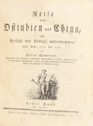 Reise nach Ostindien und China vom Jahr 1774 bis 1781