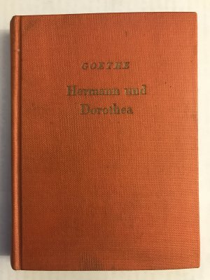 antiquarisches Buch – Goethe – Hermann und Dorothea - Miniaturausgabe