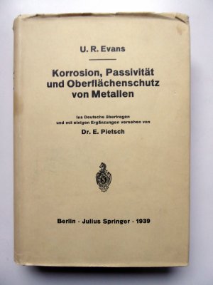 Korrosion Passivität und Oberflächenschutz von Metallen