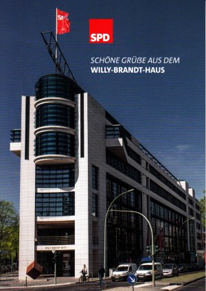 gebrauchtes Buch – Willy Brandt Haus Berlin Karte