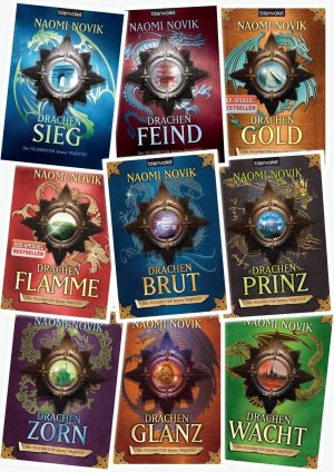 neues Buch – Naomi Novik – Naomi Novik Die Feuerreiter seiner Majestät, Drachenbrut, Drachenprinz, Drachenzorn, Drachenglanz, Drachenwacht, Drachenflamme, Drachengold, Drachenfeind, Drachensieg