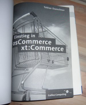 gebrauchtes Buch – Tobias Daeschner – Einstieg in osCommerce / xt:Commerce