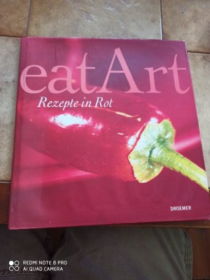 gebrauchtes Buch – eatArt Rezepte in Rot