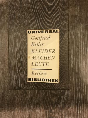 antiquarisches Buch – Gottfried Keller – Kleider machen Leute