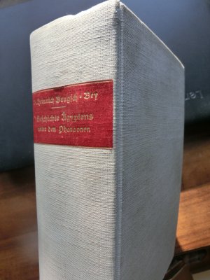 Geschichte Aegypten's unter den Pharaonen. Nach den Denkmälern bearbeitet.