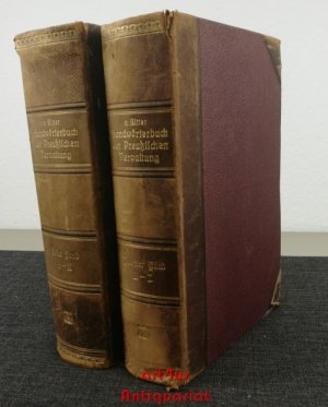 Handwörterbuch der Preußischen Verwaltung [2 Bände]; Bd.1: A - K; Bd. 2: L - Z.