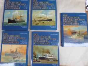 gebrauchtes Buch – Arnold Kludas – Die Geschichte der deutschen Passagierschiffahrt 1850 bis 1990 5 Bände zusammen