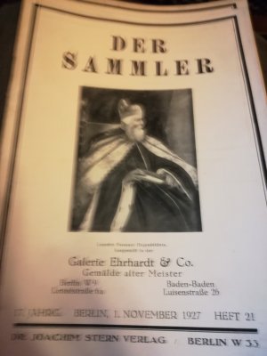 antiquarisches Buch – der sammler