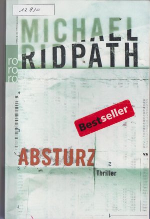 gebrauchtes Buch – Michael Ridpath – Absturz